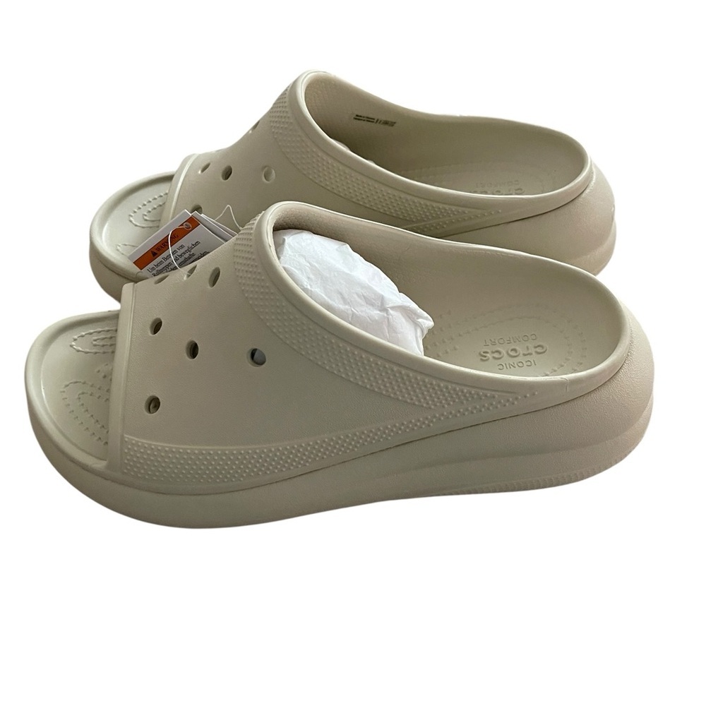 NWT CROCS Classic Crush Slide Sandals Size W9/M7 - Picture 5 of 8